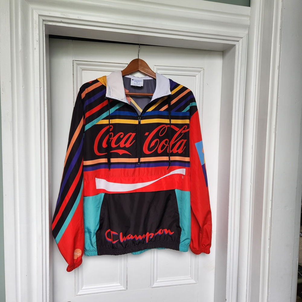 Coca-Cola Champion Multicolor Windbreaker
